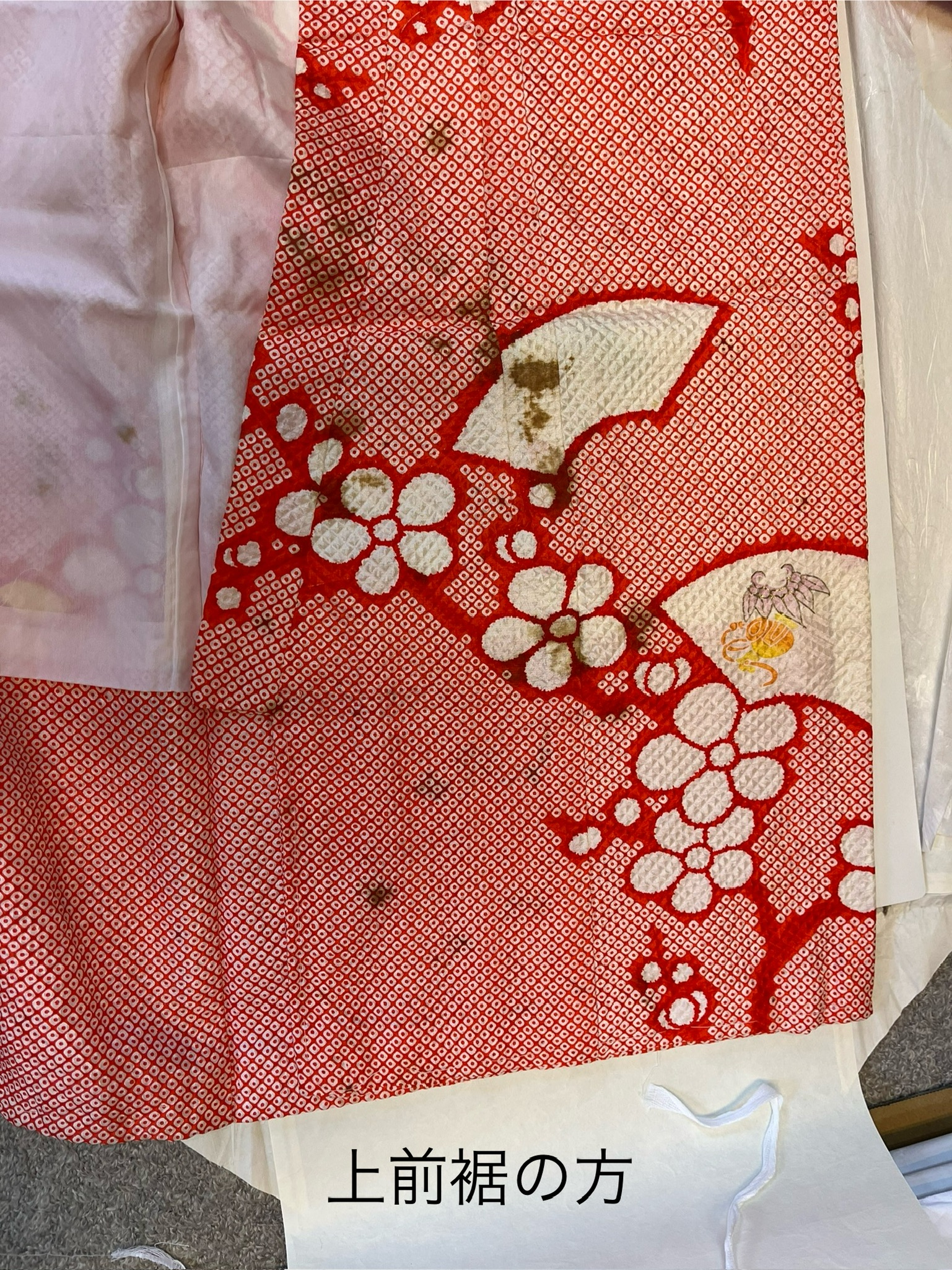 筑紫野市からお預かりした女児一つ身(三歳七五三用)の写真2