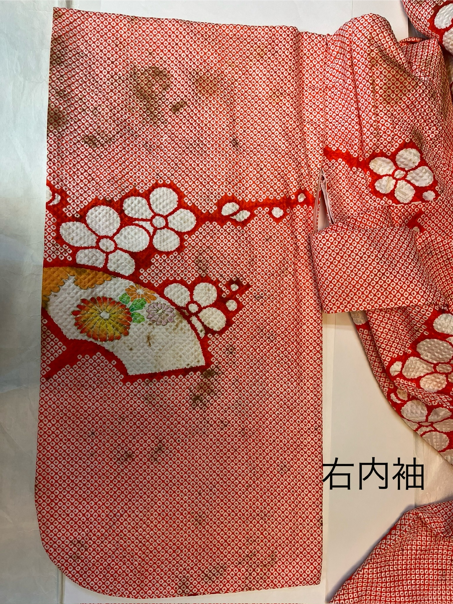 筑紫野市からお預かりした女児一つ身(三歳七五三用)の写真5