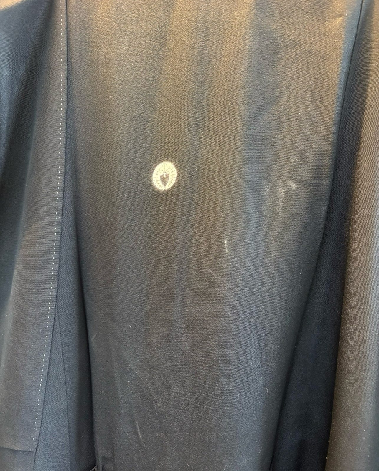 喪服のお手入れ前の状態 2